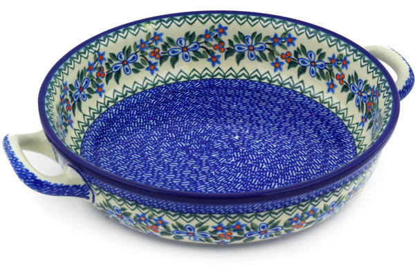 Round Baker with Handles 10-inch