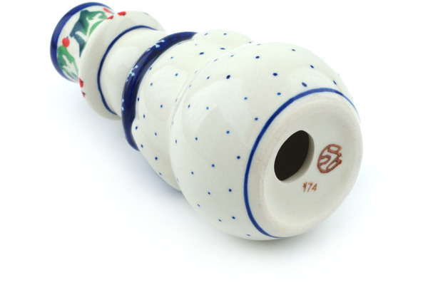 Snowman Candle Holder 6"