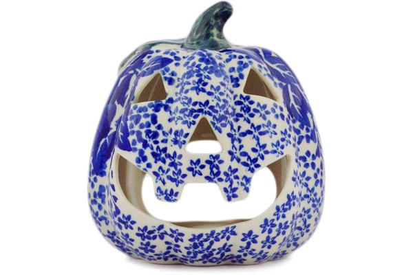 Jack O Lantern Candle Holder 6"