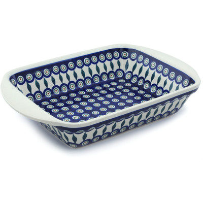 Rectangular Baker with Handles 14"