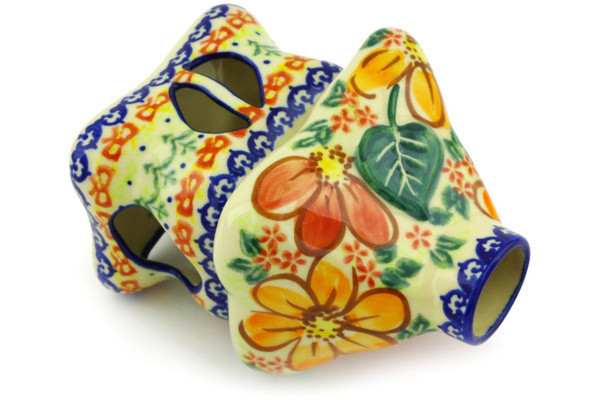 House Shaped Candle Holder 5"