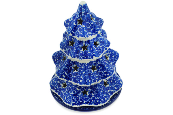 Christmas Tree Candle Holder 8"