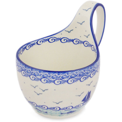 Bowl with Loop-Handle 6"