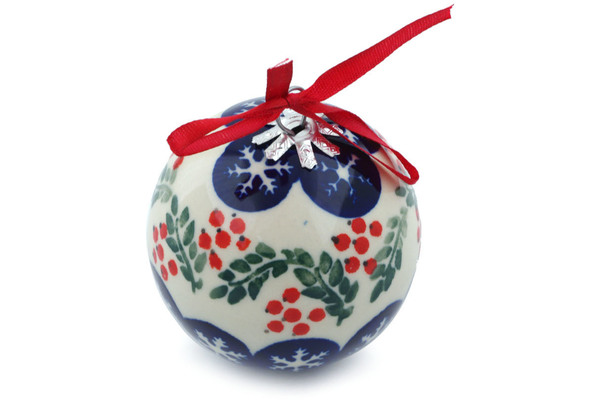 Christmas Ball Ornament 3"