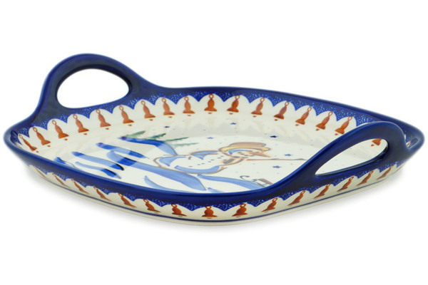 Tray with Handles 10"