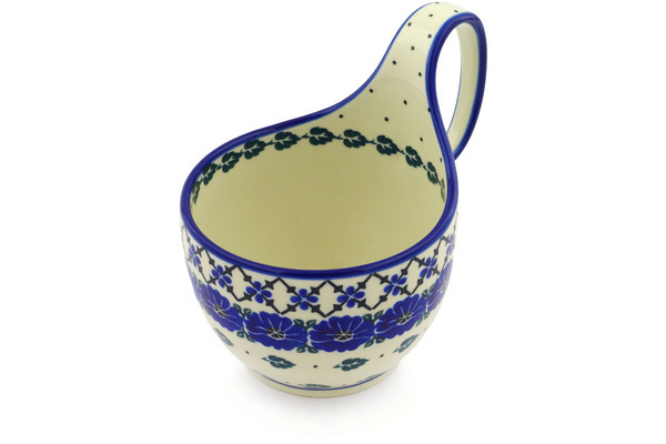 Bowl with Loop-Handle 6"