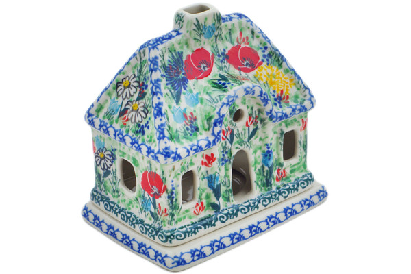 House Shaped Candle Holder 5"
