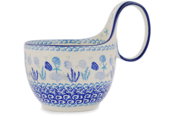 Bowl with Loop-Handle 6"