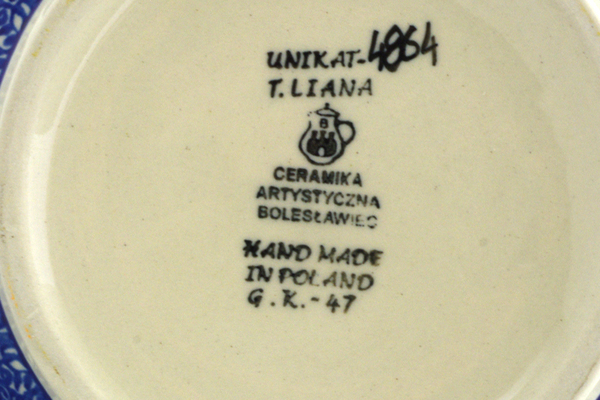 Jar with Lid and Handles 7"