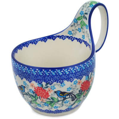 Bowl with Loop-Handle 6"