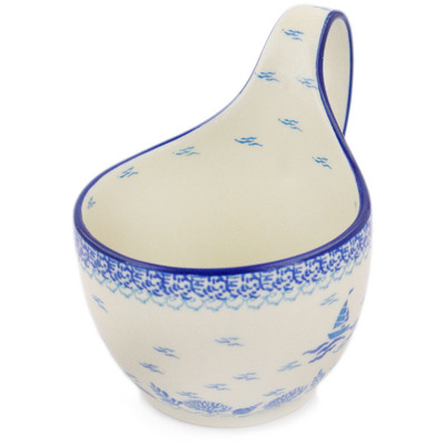 Bowl with Loop-Handle 6"