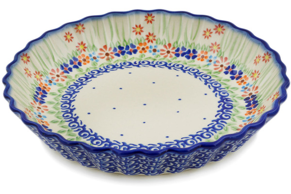 Fluted Pie Dish 10"