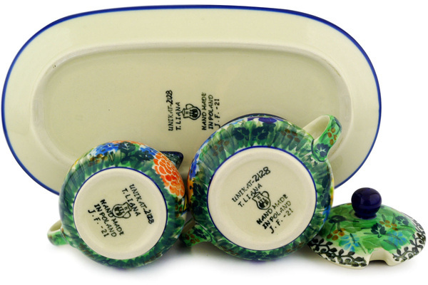 Sugar and Creamer Set 10"