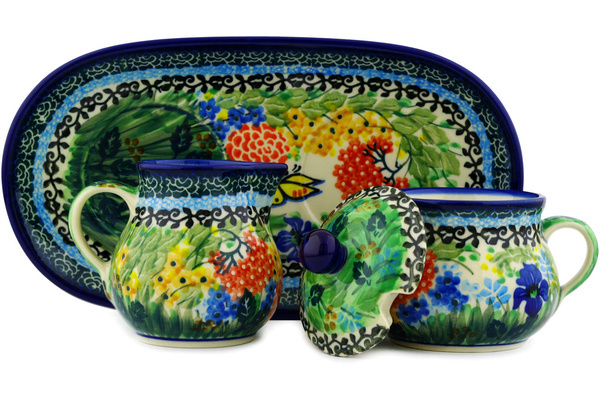 Sugar and Creamer Set 10"