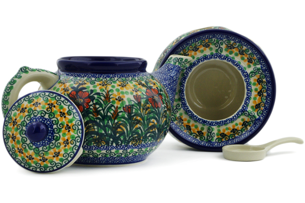 Tea or Coffee Pot with Heater 40 oz