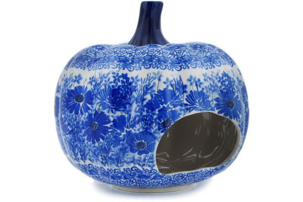 Jack O Lantern Candle Holder 7"