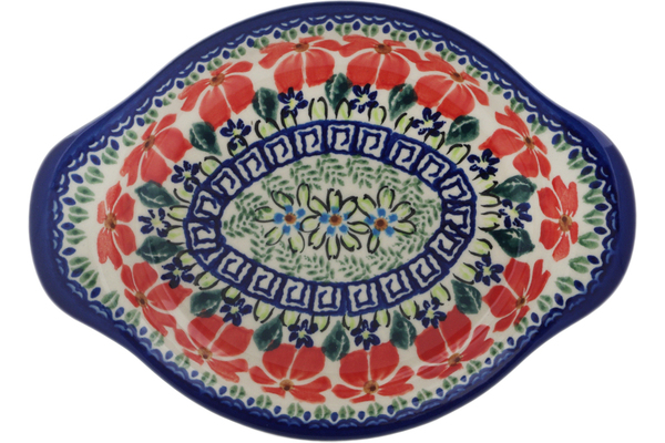 Platter with Handles 9"