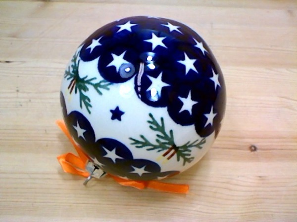 Christmas Ball Ornament 5"