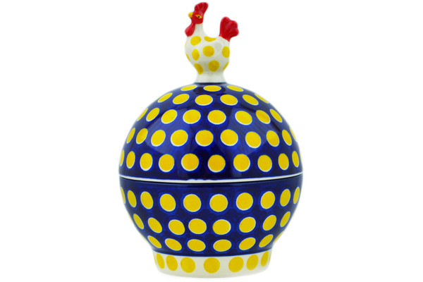 Hen Shaped Jar 7"