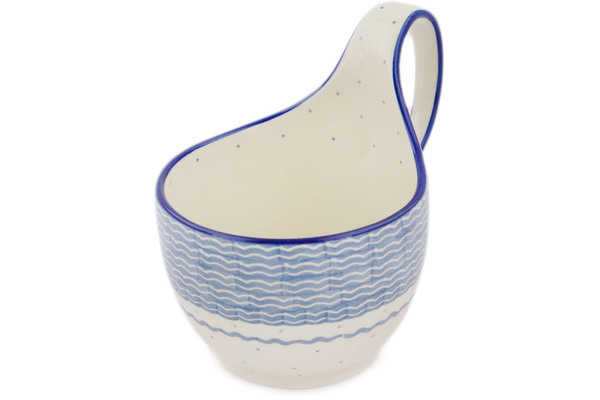 Bowl with Loop-Handle 6"