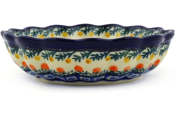 Scalloped Fluted Bowl 6"