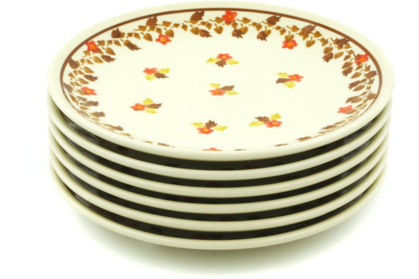 Set of 6 Plates 7"