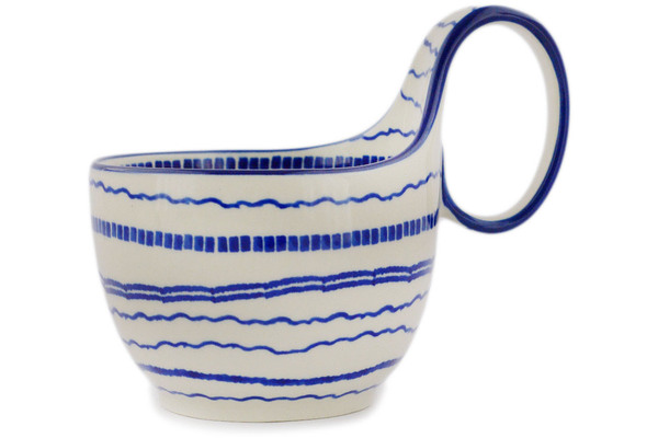 Bowl with Loop-Handle 6"