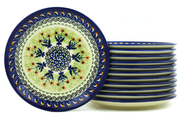 Set of 12 Plates 7"