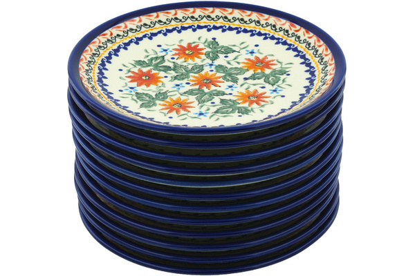 Set of 12 Plates 7"