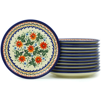 Set of 12 Plates 7"
