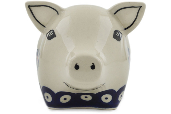 Pig Shaped Jar 6"