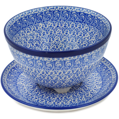 Colander with Plate 8"