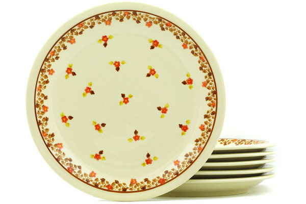 Set of 6 Plates 11"