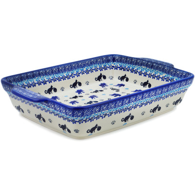 Rectangular Baker with Handles 15"