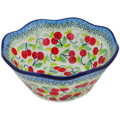 Scalloped Bowl 8"