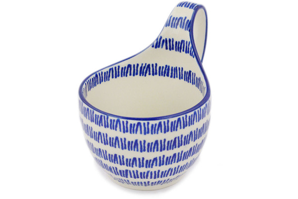 Bowl with Loop-Handle 6"