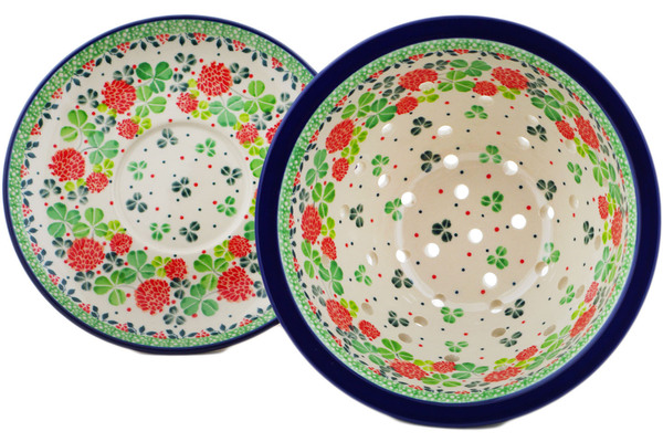 Colander with Plate 8"