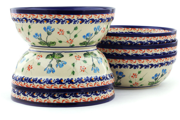 Set of 6 Bowls 7"