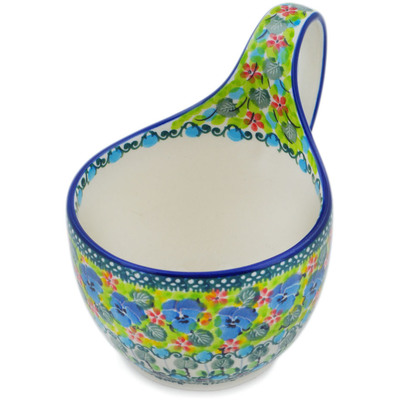 Bowl with Loop-Handle 6"