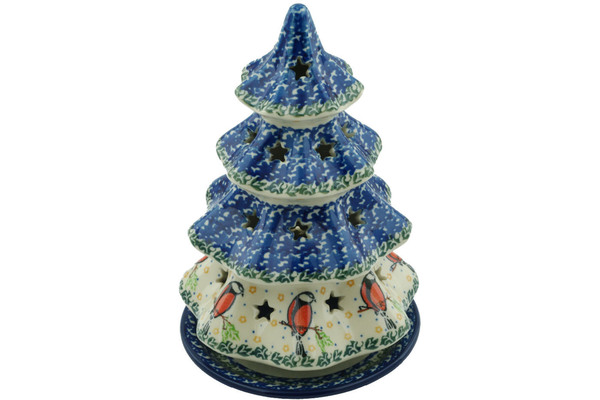 Christmas Tree Candle Holder 8"