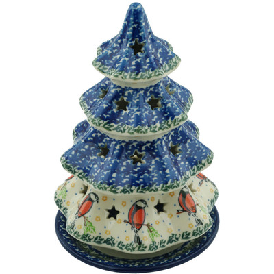 Christmas Tree Candle Holder 8"
