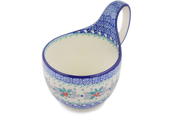 Bowl with Loop-Handle 6"