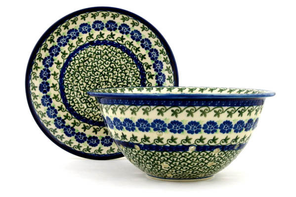 Colander with Plate 8"