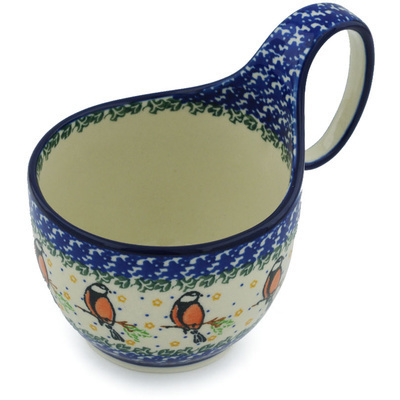 Bowl with Loop-Handle 6"