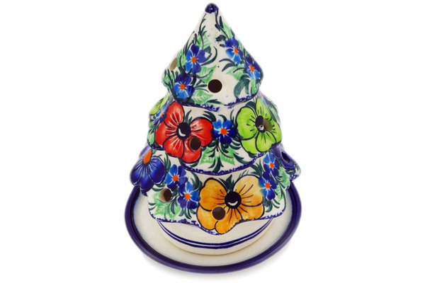 Christmas Tree Candle Holder 6"