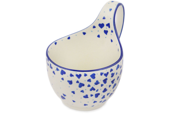 Bowl with Loop-Handle 6"