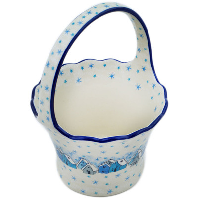 Basket with Handle 8"