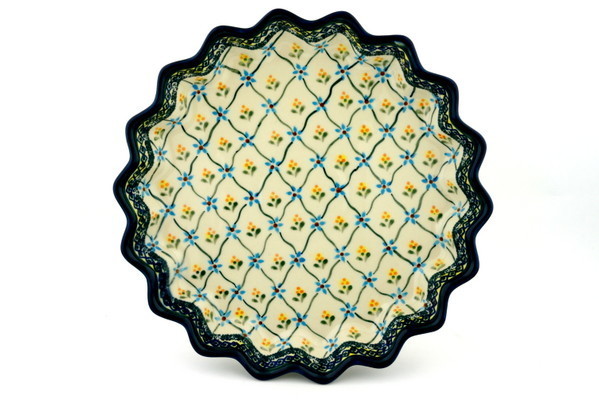 Fluted Pie Dish 10"