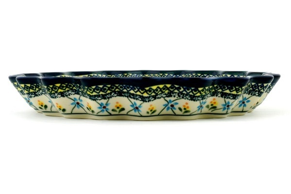 Fluted Pie Dish 10"