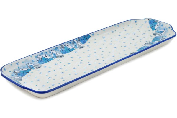 Platter with Handles 16"